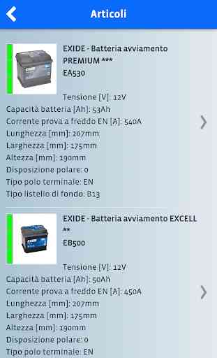 EXIDE Battery Finder 3