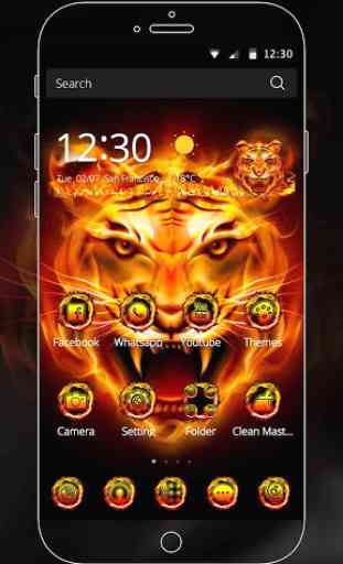 Fire Tiger Theme 2