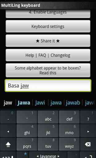 Javanese Keyboard plugin 2