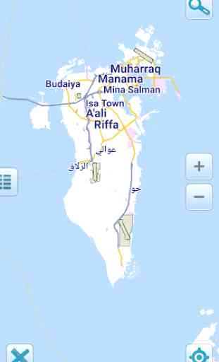 Map of Bahrain offline 1
