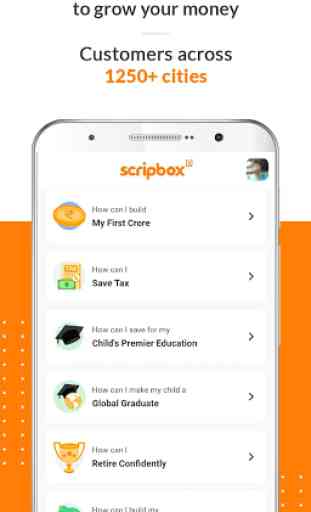 Mutual funds, SIP, Tax investment app - Scripbox 1