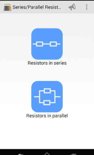 Series/Parallel Resistors 1