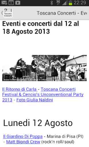 Toscana Concerti 1