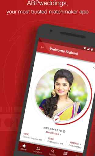 ABPweddings - Bengali, Marathi Matrimonial App 1