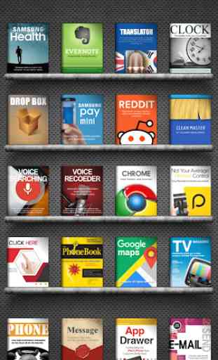 Book GRAY Total Launcher 3