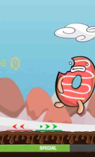 Eat The Donut: 2D Platform Runner 4