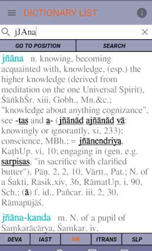 MW Sanskrit Dictionary Pro 2