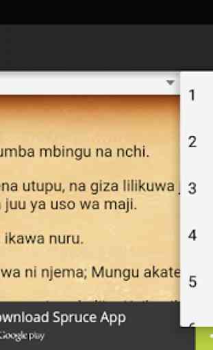 Swahili Bible(Biblia Takatifu) 4