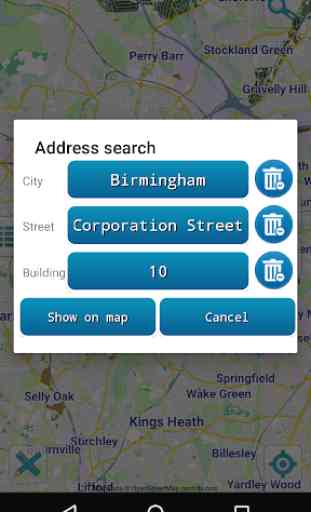 Map of Birmingham offline 3