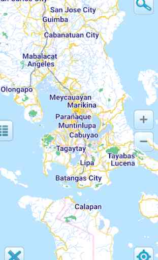 Map of Philippines offline 1