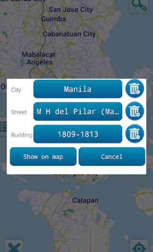 Map of Philippines offline 3
