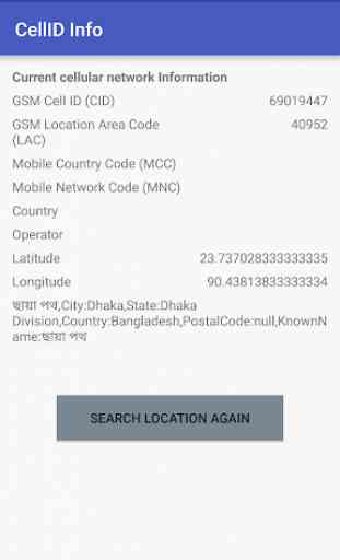 Mobile Tower Cell-ID Info 2