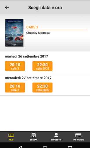 Webtic Cinecity Mantova Cinema 4