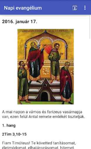 Napi evangélium (görögkat.) 2