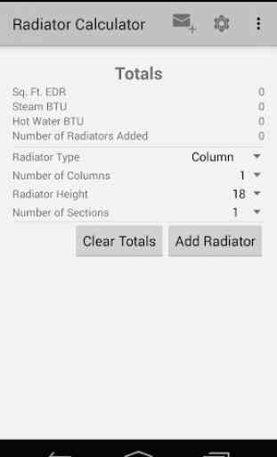 Radiator Calculator 1