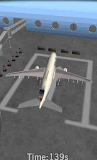 Airplane parking - 3D airport 2