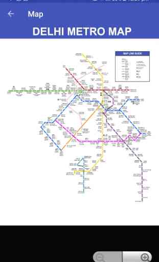 Delhi Metro Route Map and Fare 2