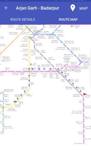 Delhi Metro Route Map and Fare 3