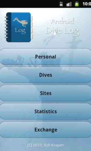Dive Log Key 1