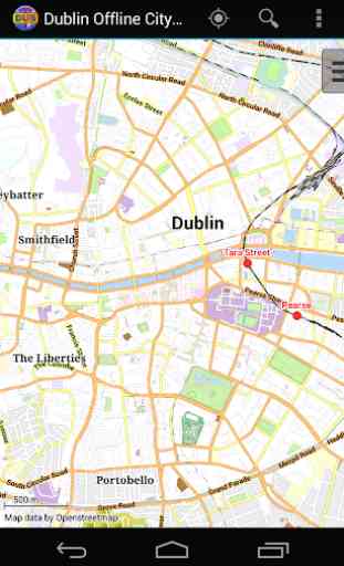 Mappa di Dublino Offline 1