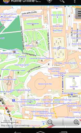 Mappa di Roma Offline 1