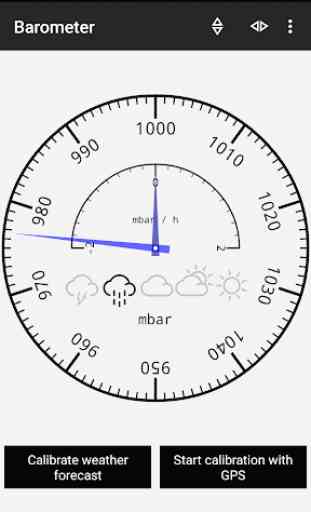 Barometer and altimeter 1