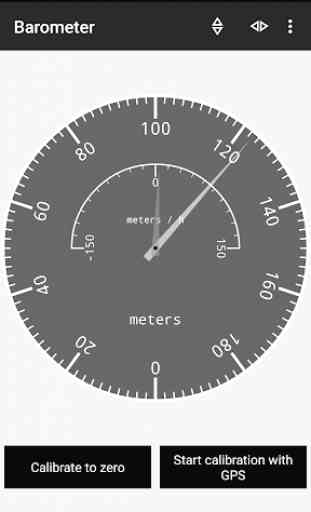 Barometer and altimeter 2