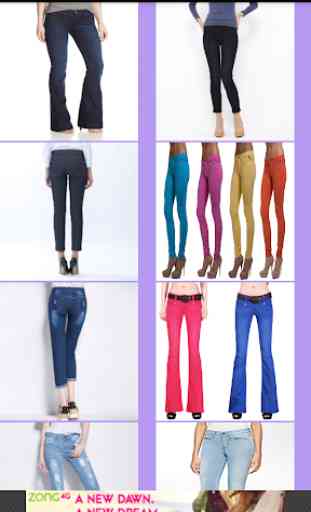 Ladies Fashion Jeans Designs 1