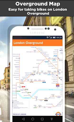London Tube & Rail Map 3
