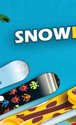Snowboard Racing - Strada Draw Giochi Sportivi 1