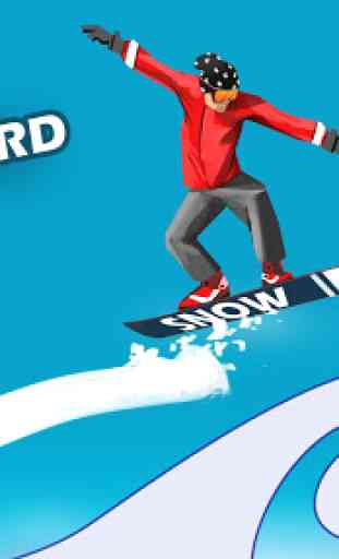 Snowboard Racing - Strada Draw Giochi Sportivi 4