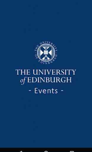 University of Edinburgh Events 1