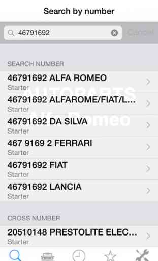 Autoparts for Alfa Romeo 1
