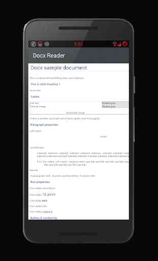 Docx Reader 2