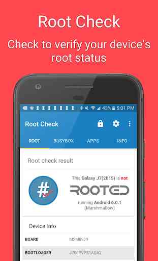 Root Check: Controllo di root 1