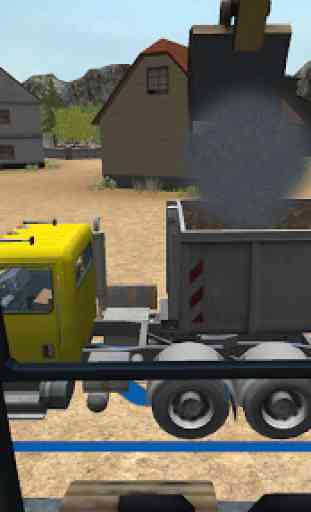 Construction Truck 3D: Asphalt 2