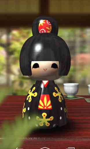 Geisha Giapponese Doll 3D 1