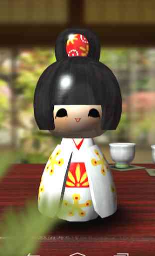 Geisha Giapponese Doll 3D 4