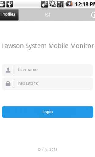 Infor Lawson Mobile Monitor 1