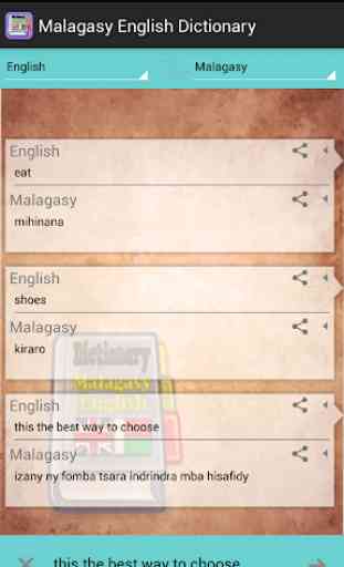 Malagasy English Dictionary 2