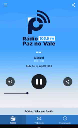 Rádio Paz no Vale 1