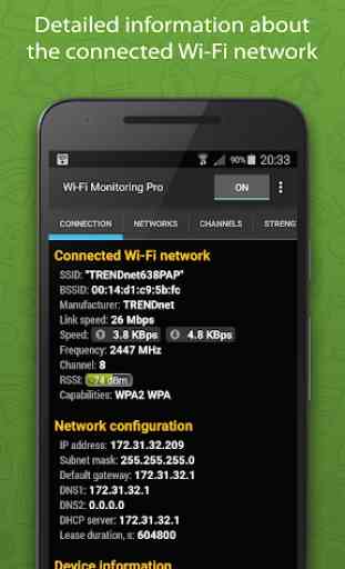 WiFi Monitor Pro: analizzatore di reti Wi-Fi 1