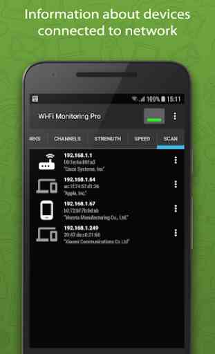 WiFi Monitor Pro: analizzatore di reti Wi-Fi 3