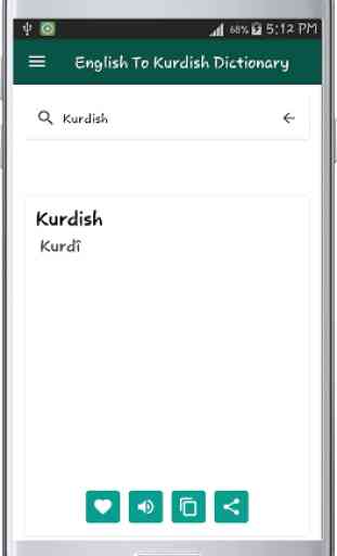 English To Kurdish Dictionary 2