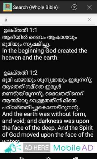 Malayalam English Bible 4
