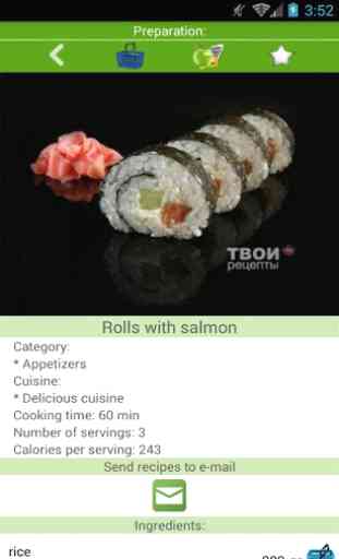 Sushi and roll recipes 3