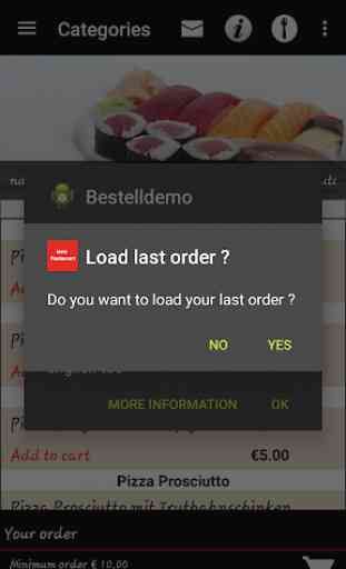 Food delivery APP Android Demo 2