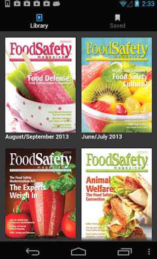 Food Safety Magazine 1