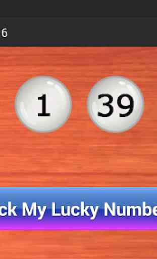 Lottery Number Picker Lite 4