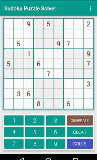 Sudoku Puzzle Solver 2